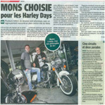 Mons choisie pour les Harley days